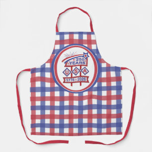 Retro USA 250th Anniversary Marquee Sign 1776-2026 Apron