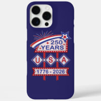 Retro USA 250th Anniversary Marquee Sign 1776-2026