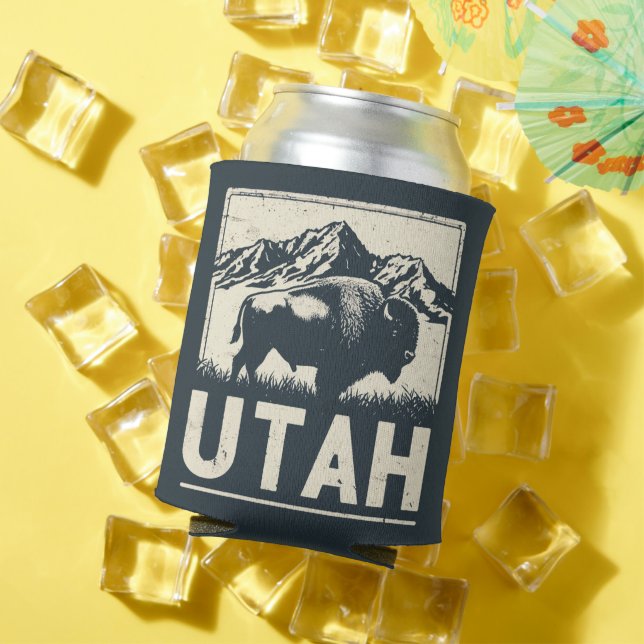 Retro Utah Can Cooler (In Situ Summer)