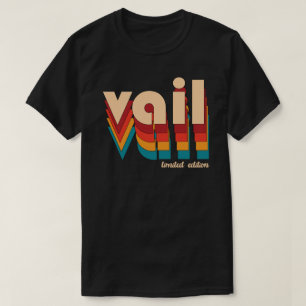 Retro Vail Ski  T-Shirt