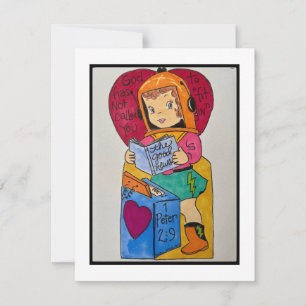 Retro Valentine Card