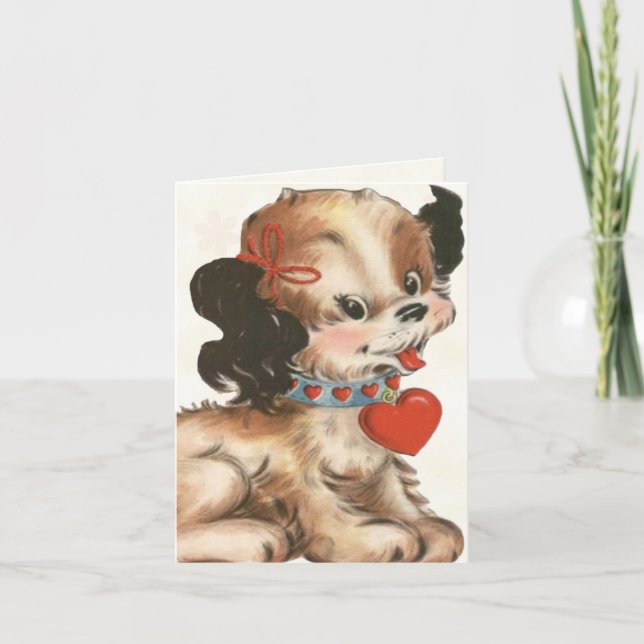 Retro Valentine Card for Kids (Front)
