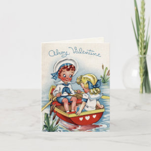 Retro Valentine Card for Kids