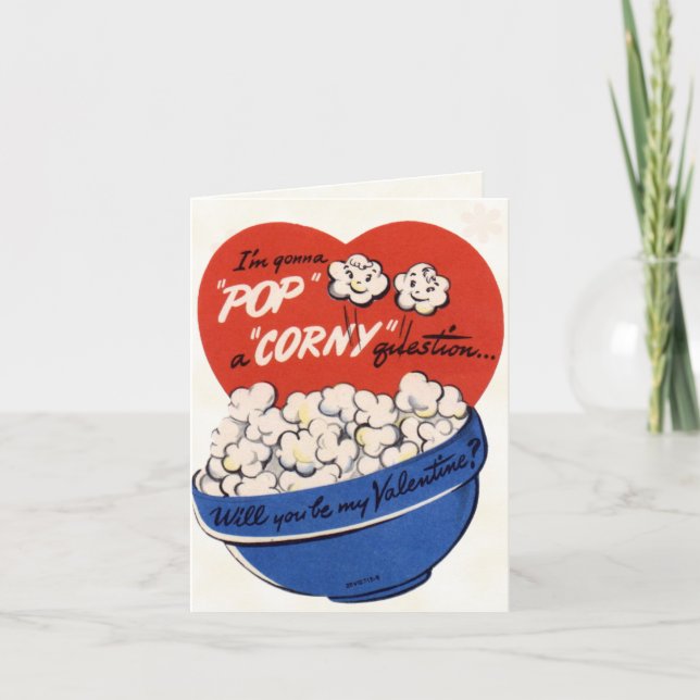 Retro Valentine Card for Kids (Front)