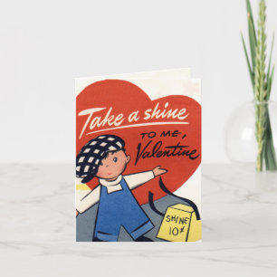 Retro Valentine Card for Kids