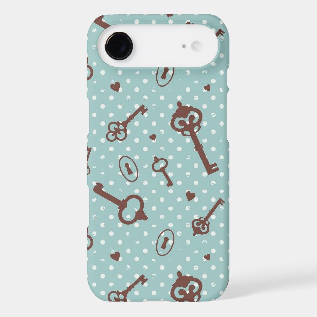 Retro Valentine Keys Case-Mate Samsung Galaxy Case (Back)