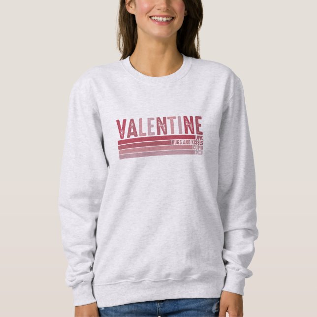Retro Valentine Sweatshirt (Front)