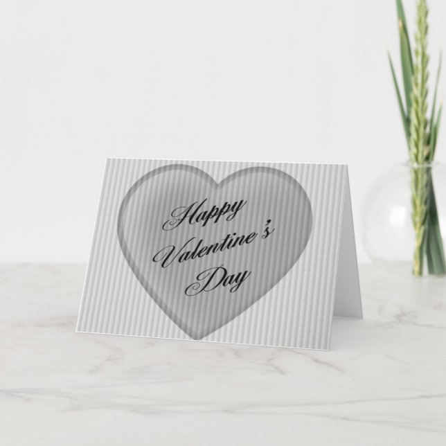 Retro Valentine's Day Card  I love you (Front)