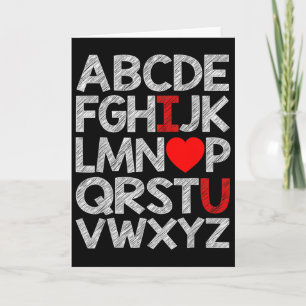 Retro Valentine's Day Heart Valentine Vibes Boys G Card
