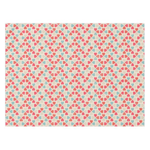 Retro Valentine's Day Pattern Tablecloth