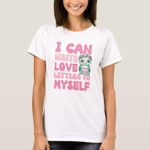 Retro Valentine's Day Self love Turtle T-Shirt