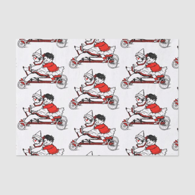 RETRO Valentine's Day Tissue Paper (Front)