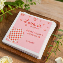 Retro Valentines Love is in the Air Bridal Shower
