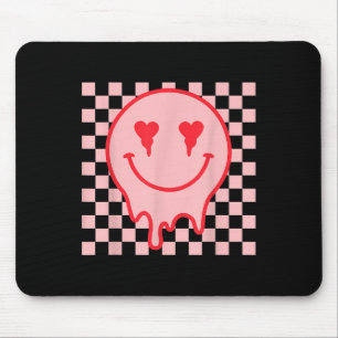 Retro Valentines Shirt Smileyyy Face Valentine Che Mouse Pad