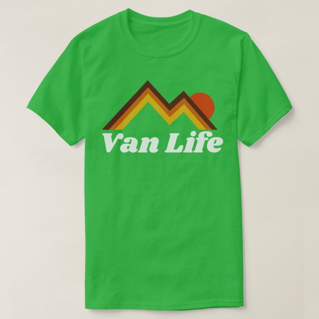 Retro Van Life T-Shirt (Design Front)