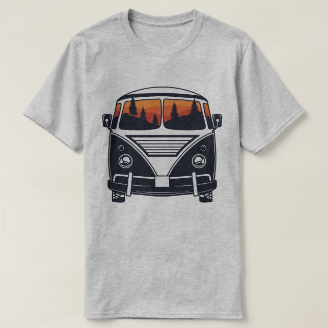 Retro Van T-Shirt (Design Front)