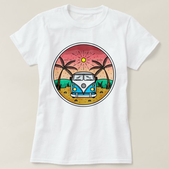 Retro Van T-Shirt (Design Front)