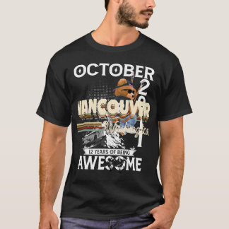 Retro Vancouver Washington Wa Gifts Souvenirs Men  T-Shirt