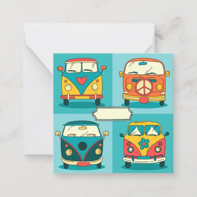 Retro Vans Card (Front)