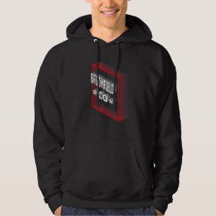 Retro Vaporwave Broomfield Colorado CO Hoodie