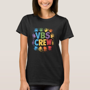 Retro VBS Crew VBS 2024 Vacation Bible School VBS  T-Shirt