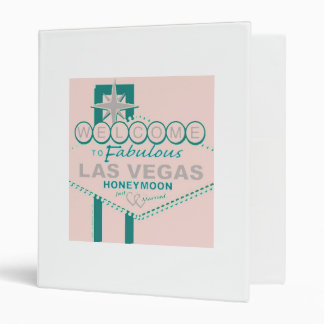 Retro Vegas Honeymoon Binder