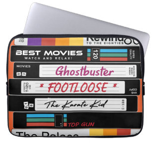 Retro VHS Movie Design Laptop Sleeve