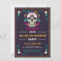 Retro Vibe Day Of The Dead, Dia De Los Muertos
