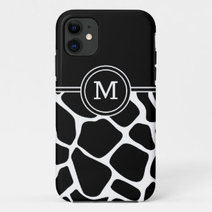 Retro Vibe Rustic Cow Hide Animal Print Pattern iPhone 11 Case