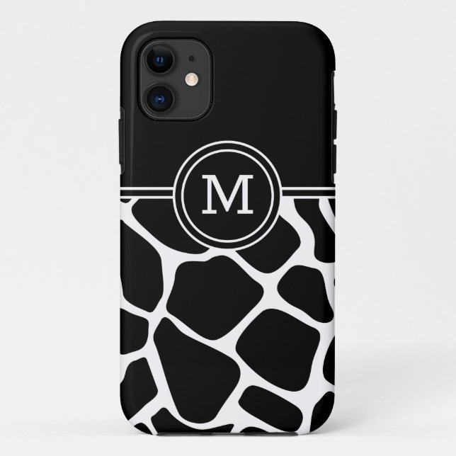 Retro Vibe Rustic Cow Hide Animal Print Pattern Case-Mate iPhone Case (Back)