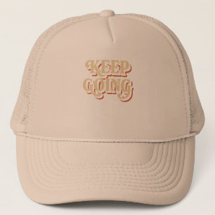 Retro Vibes - Vintage Typography Art Trucker Hat