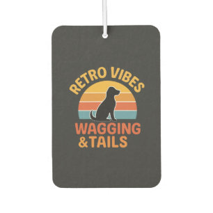 Retro Vibes, Wagging & Tails Air Freshener