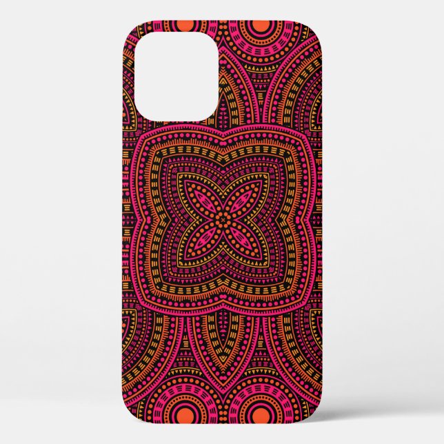 Retro victorian majolica tile seamless pattern. Et Case-Mate iPhone Case (Back)