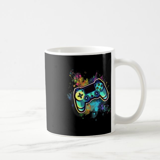 Retro Video Game Controller For Men1  Coffee Mug (Right)
