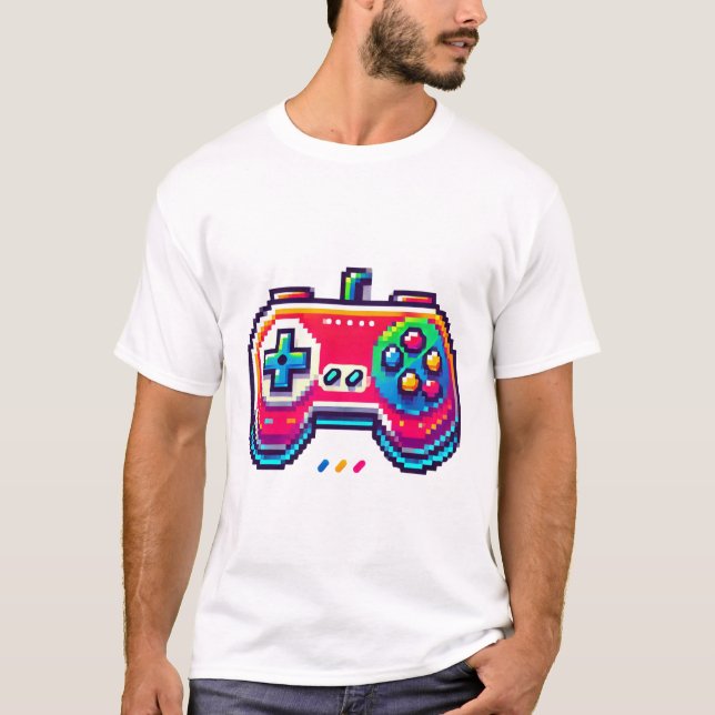 Retro Video Game Controller Phone Case T-Shirt (Front)