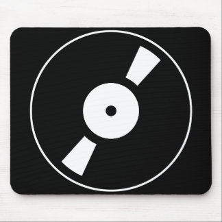 retro vinly record mouse pad