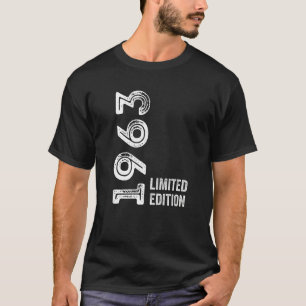 Retro Vintage 1963 60th Birthday Men Women 60 Year T-Shirt