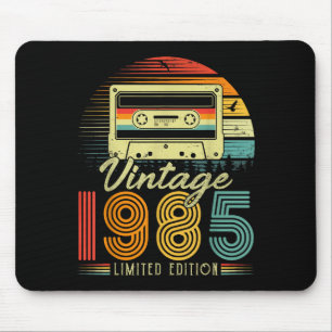 Retro Vintage 1985 Limited Edition 41 Years Old Bi Mouse Pad