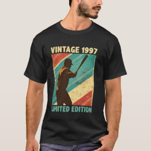 Retro Vintage 1997 Baseball Lover Limited Edition T-Shirt