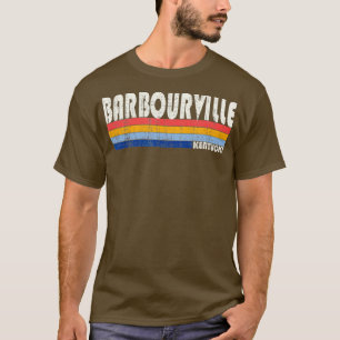 Retro Vintage 70s 80s Style Barbourville Kentucky T-Shirt