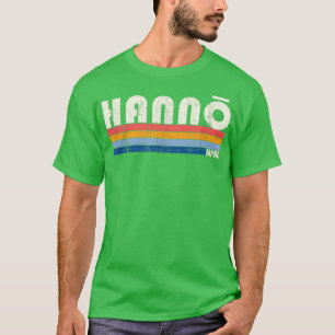 Retro Vintage 70s 80s Style Hanno, Japan  T-Shirt