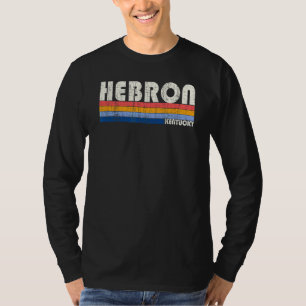 Retro Vintage 70s 80s Style Hebron Kentucky T-Shirt