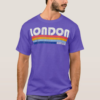 Retro Vintage 70s 80s Style London Kentucky  T-Shirt