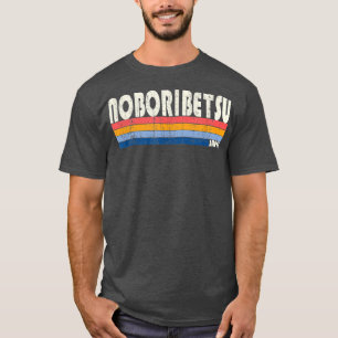 Retro Vintage 70s 80s Style Noboribetsu, Japan T-Shirt