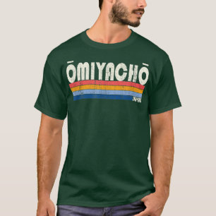 Retro Vintage 70s 80s Style Omiyacho, Japan T-Shirt