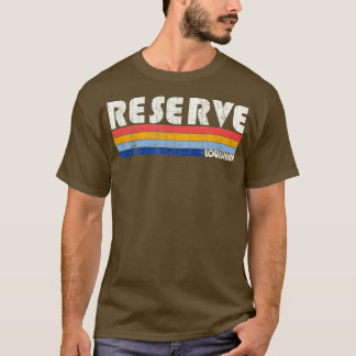 Retro Vintage 70s 80s Style Reserve Louisiana T-Shirt