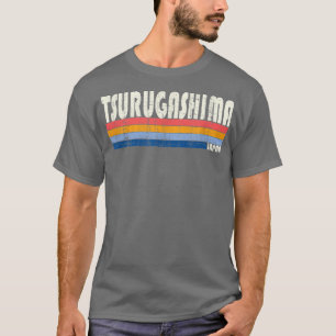 Retro Vintage 70s 80s Style Tsurugashima, Japan T-Shirt