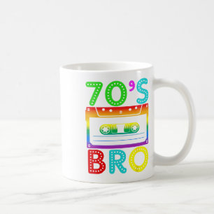 Retro Vintage 70's Bro For Halloween Family Matchi Coffee Mug