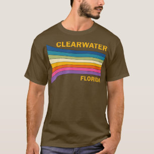 Retro Vintage 70s Clearwater Florida T-Shirt