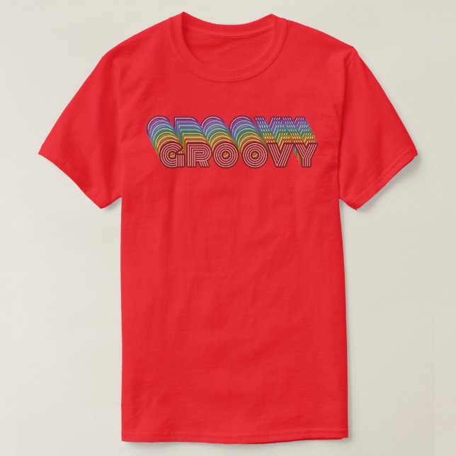 Retro   - Vintage 70s  T-Shirt (Design Front)